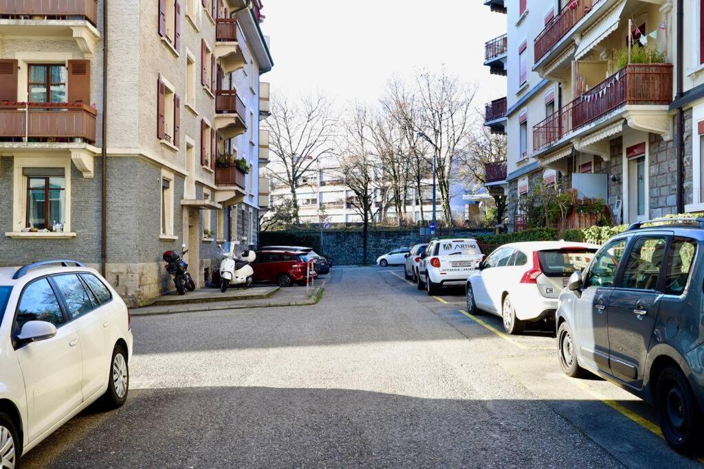 Comfortable, Very Well Located Between Train Station And Lake! Lausanne Exterior photo